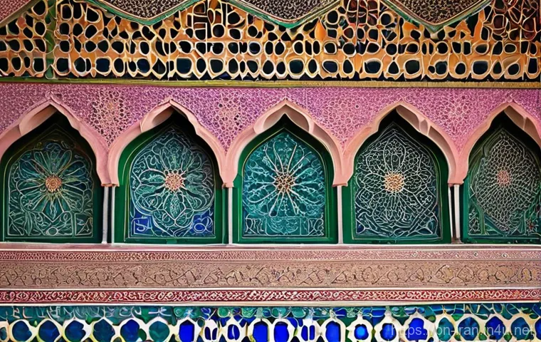 이란 시라즈 핑크 모스크 - **Prompt 1: The Kaleidoscope of Light**
    "The interior of the Nasir al-Mulk Mosque (Pink Mosque) ...